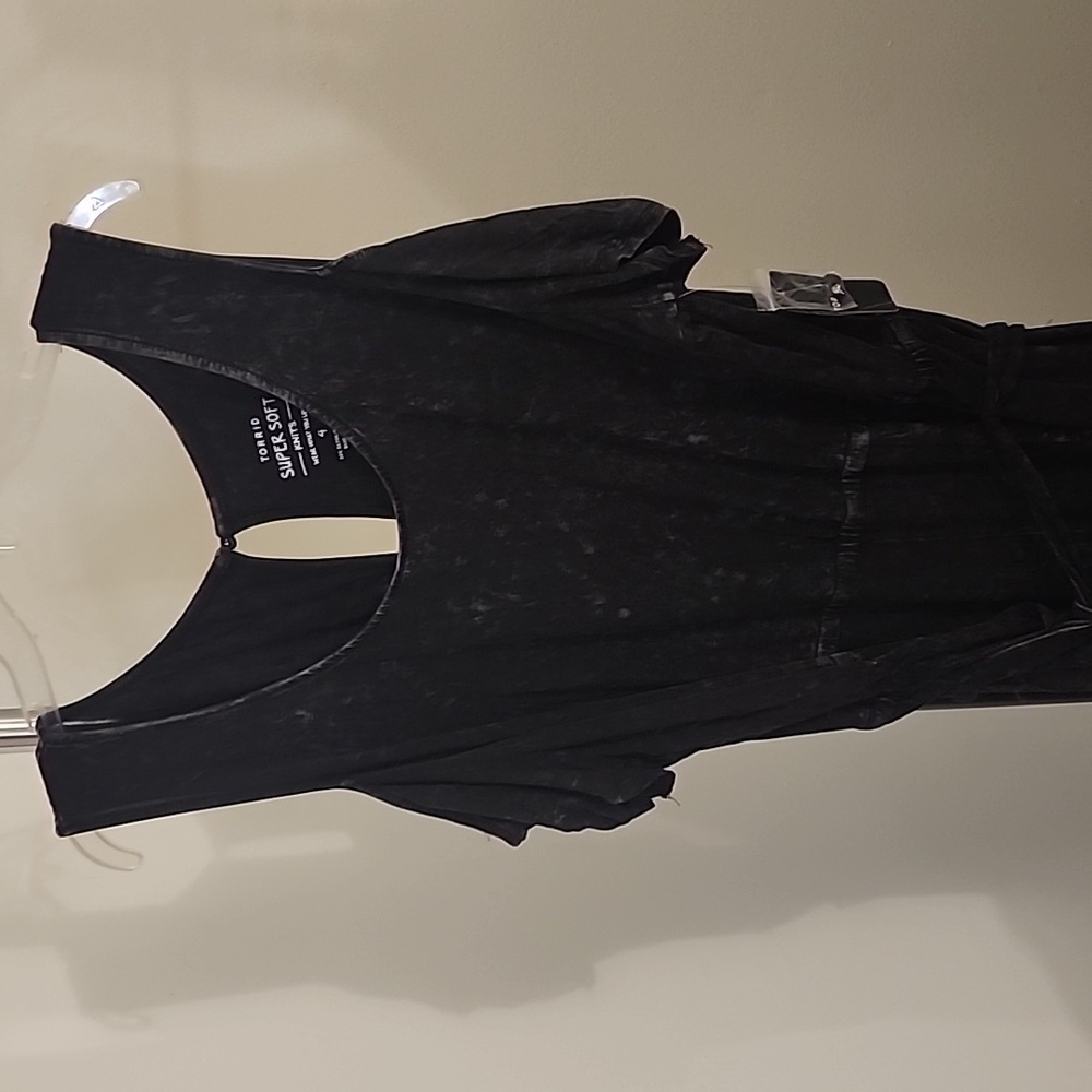 Torrid Charcoal Gray Romper